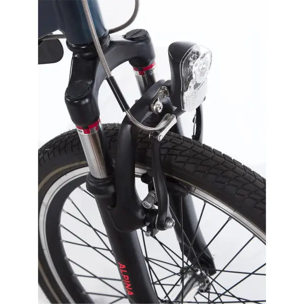 Alpina Trial Jongensfiets 18" Remnaaf - Mat Petrol Blauw