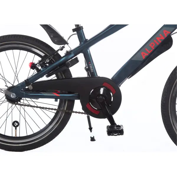 Alpina Trial Jongensfiets 18" Remnaaf - Mat Petrol Blauw