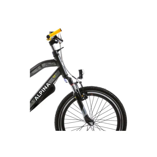 Alpina Trial Jongensfiets 18" Remnaaf - Mat Space Zwart