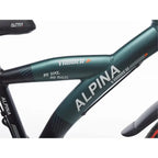 Alpina Yabber Jongensfiets 16" Remnaaf - Mat Zwart/Mat Groen