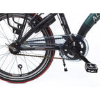 Alpina Yabber Jongensfiets 16" Remnaaf - Mat Zwart/Mat Groen