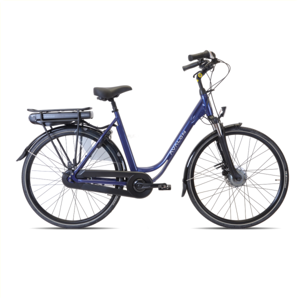Avalon E-City E-Bike Dames 28" 49cm 7V - Blauw Mat