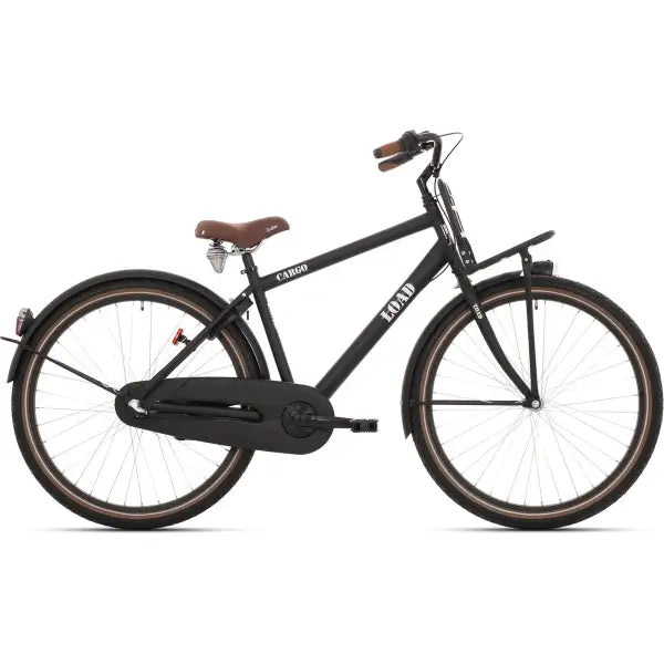 BFN Load Jongensfiets 26" 3V Remnaaf - Mat Zwart