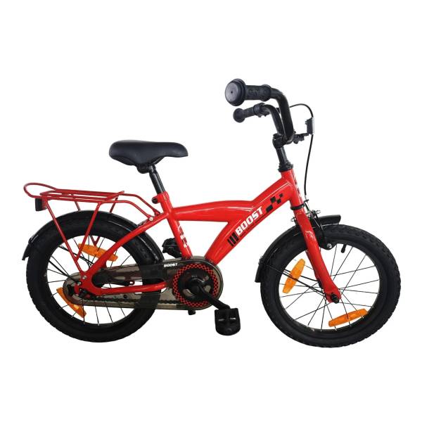 BikeFun Boost Jongensfiets 16" Remnaaf - Rood