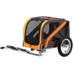 Blue Bird Fiets-/Hondenkar 12'' - Bruin/Oranje