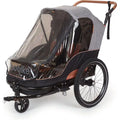 Bobike 2 in 1 Fietskar 2-Kinderen - Zwart/Grijs