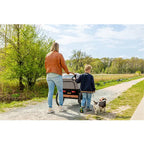 Bobike 2 in 1 Fietskar 2-Kinderen - Zwart/Grijs