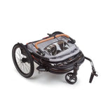 Bobike 2 in 1 Fietskar 2-Kinderen - Zwart/Grijs