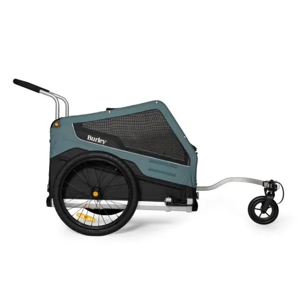 Burley Bark Ranger Hondenkar - Zwart/Blauw