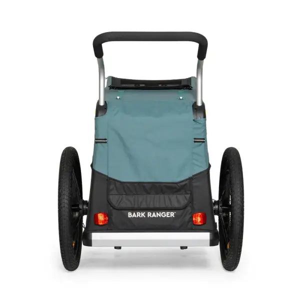 Burley Bark Ranger Hondenkar - Zwart/Blauw