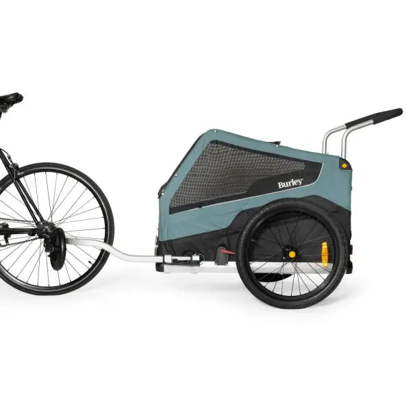 Burley Bark Ranger Hondenkar - Zwart/Blauw