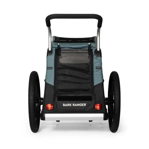 Burley Bark Ranger Hondenkar - Zwart/Blauw