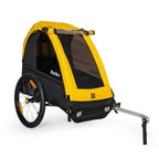 Burley Bee Single Fietskar 1-Kind - Geel/Zwart
