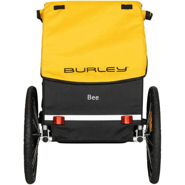 Burley Bee Single Fietskar 1-Kind - Geel/Zwart