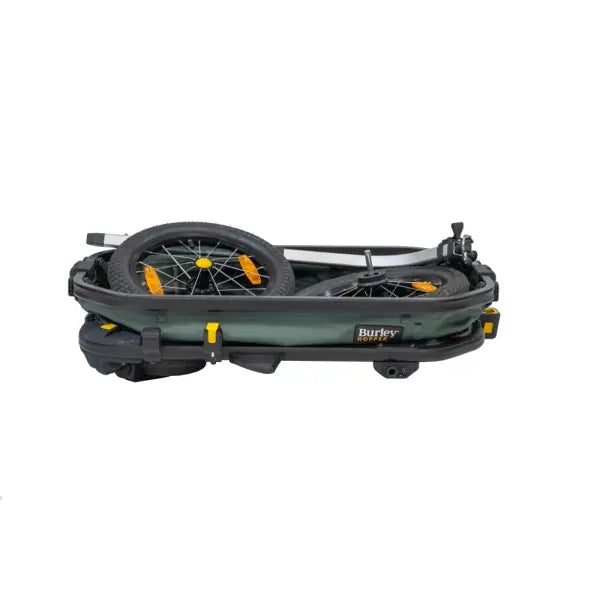 Burley Hopper Cargo Transport Fietskar - Groen/Zwart