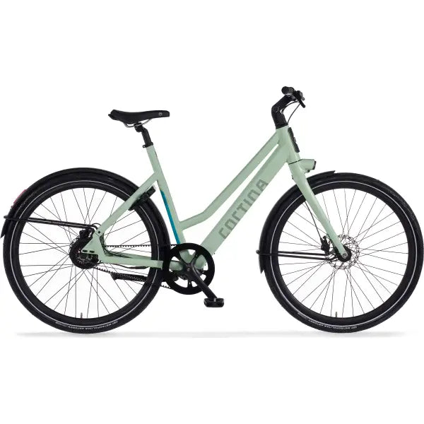 Cortina E-Lett E-Bike Dames 28" 50cm - Mat Pastel Groen