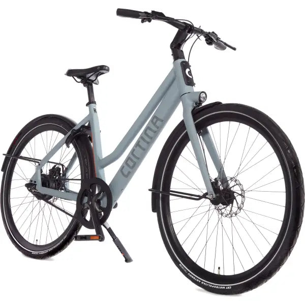 Cortina E-Lett E-Bike Dames 28" 50cm - Mat Squirrel Grijs