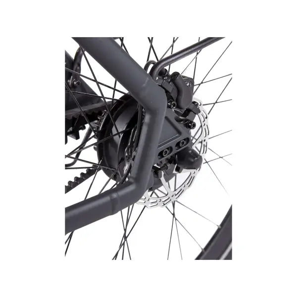 Cortina E-Lett E-Bike Dames 28" 57cm - Mat Grafiet Zwart