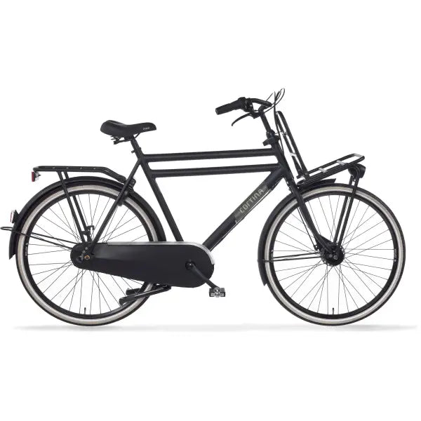Cortina U4 Herenfiets 28" 61cm 7v - Mat Jet Zwart