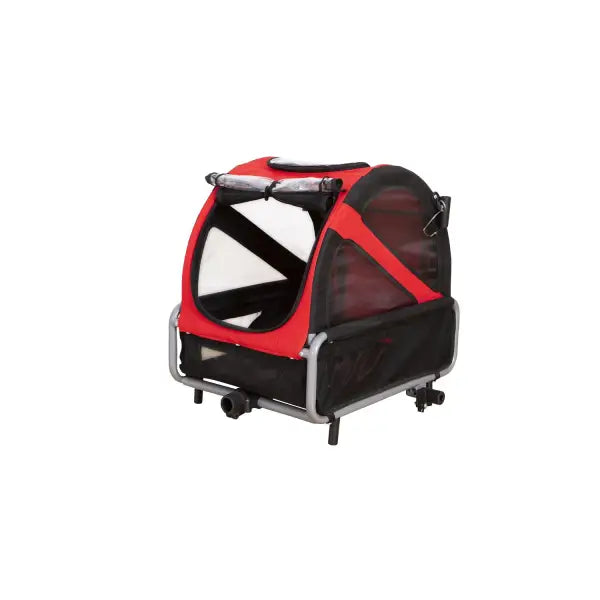DoggyRide Mini20 Britch Bagagedrager Adapter Zwart-Rood