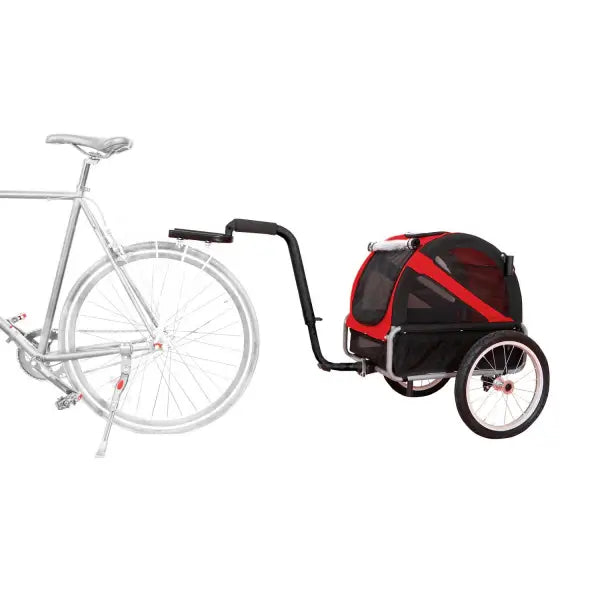 DoggyRide Mini20 Britch Bagagedrager Adapter Zwart-Rood