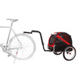 DoggyRide Mini20 Britch Bagagedrager Adapter Zwart-Rood