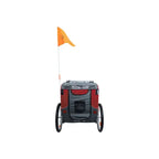 DoggyRide Novel20 met Askoppeling Trekstang - Groen