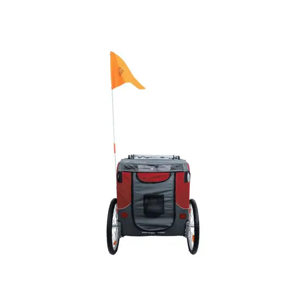 DoggyRide Novel20 met Askoppeling Trekstang - Groen