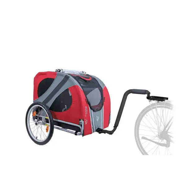 DoggyRide Novel20 met Askoppeling Trekstang - Groen