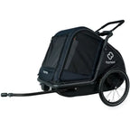 Hamax Pluto L Honden Fietskar 20" - Blauw/Zwart