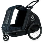 Hamax Pluto L Honden Fietskar 20" - Blauw/Zwart