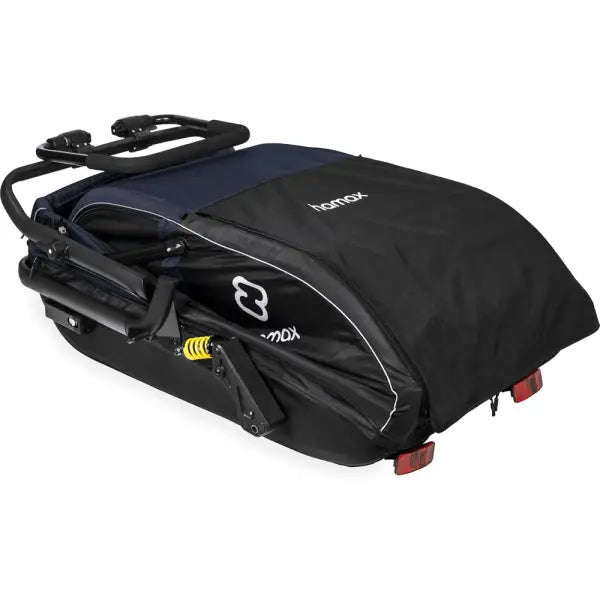 Hamax Pluto L Honden Fietskar 20" - Blauw/Zwart