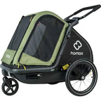 Hamax Pluto M Honden Fietskar 20" - Groen/Zwart