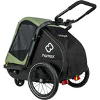 Hamax Pluto M Honden Fietskar 20" - Groen/Zwart