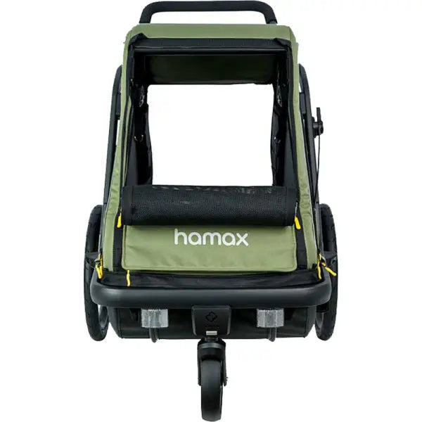 Hamax Pluto M Honden Fietskar 20" - Groen/Zwart