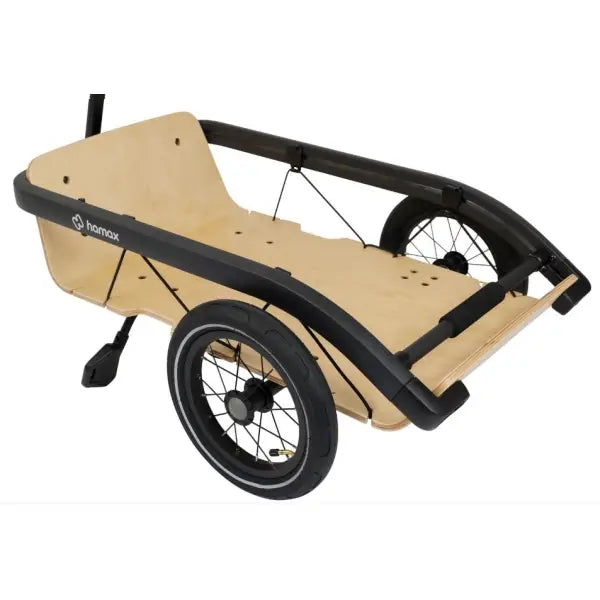 Hamax Venture Fietskar 86x57x37cm - Zwart/Beige