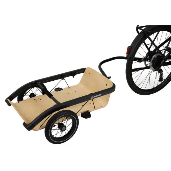 Hamax Venture Fietskar 86x57x37cm - Zwart/Beige