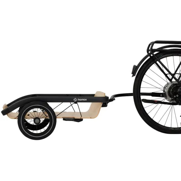 Hamax Venture Fietskar 86x57x37cm - Zwart/Beige