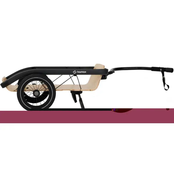 Hamax Venture Fietskar 86x57x37cm - Zwart/Beige