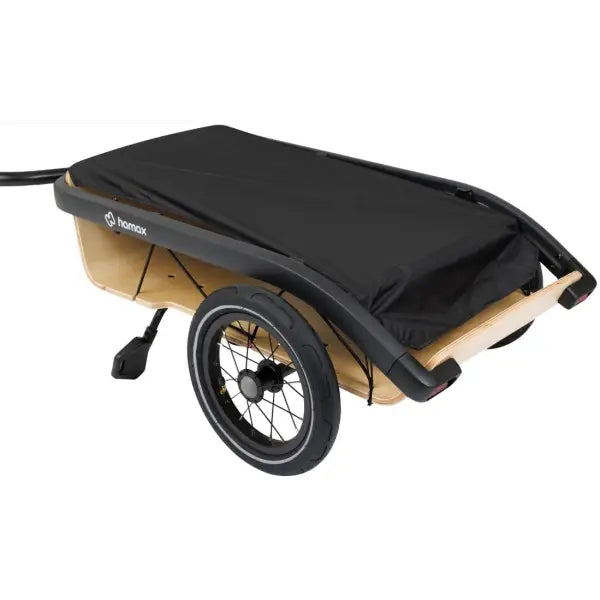 Hamax Venture Fietskar 86x57x37cm - Zwart/Beige