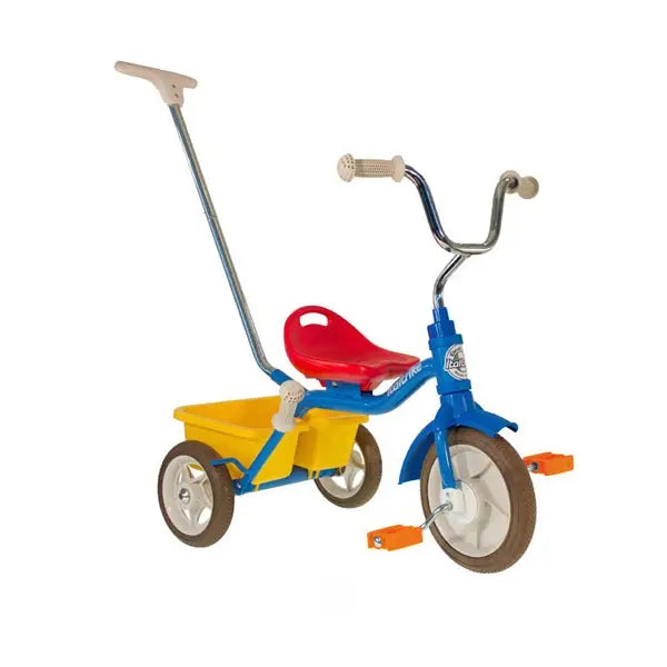 Ital Trike Driewieler 10 Inch - Blauw/Rood/Geel