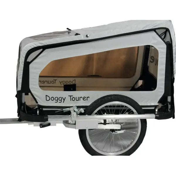 Kids Touring Doggy Tourer S Hondenkar - Zilver/Zwart