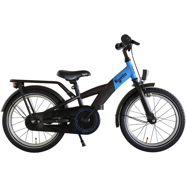 Kyoso X-Rider Jongensfiets 16" Remnaaf - Zwart/Blauw