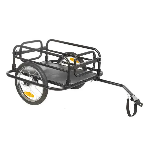 M-Wave Fold Fietskar tot 40kg - Zwart