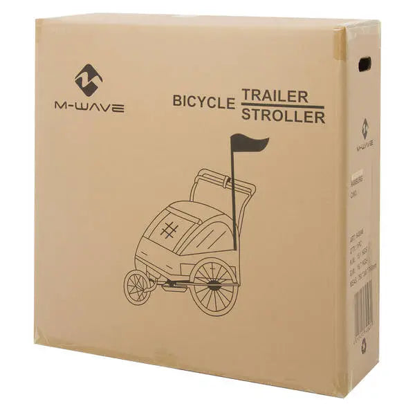 M-Wave Kids Ride 3 In 1 Kinderkar - Geel/Zwart