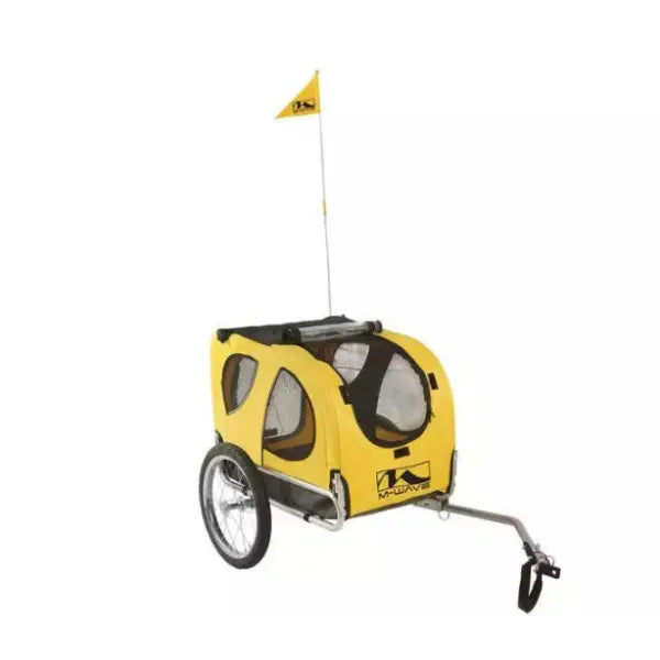 M-Wave Pet Ride Hondenkar - Geel/Zwart