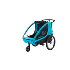 Mirage Tommy Fietskar 2-Kinderen - Blauw/Zwart