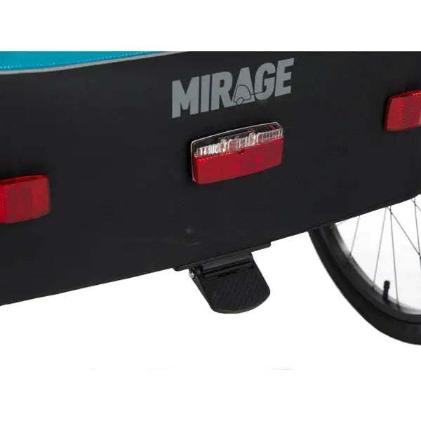 Mirage Tommy Fietskar 2-Kinderen - Blauw/Zwart