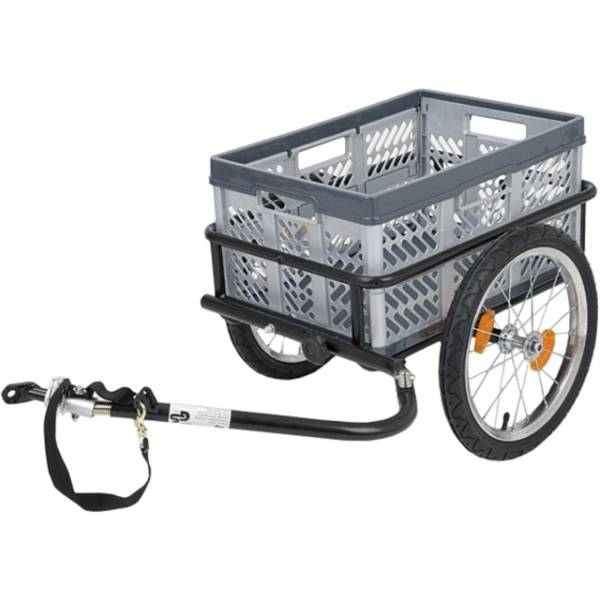 Point Transport Aanhanger + Box 45L met Koppeling / 2 Dissel