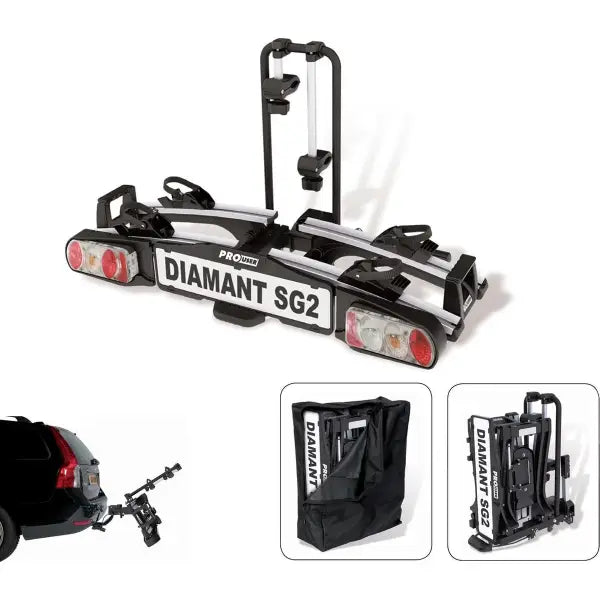 Pro User Fietsdrager Diamant SG2 met Opbergtas - 8717809917348